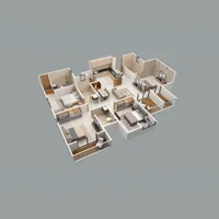 Rachana Privana Moshi 4 BHK Floor Plan Image
