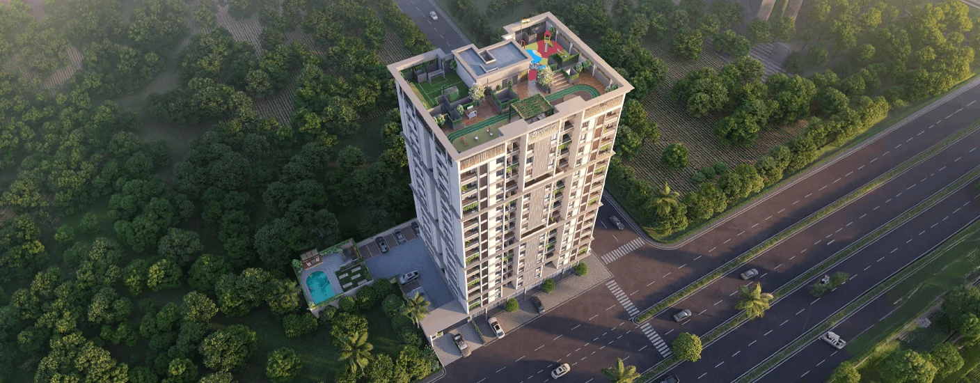 Rachana Privana Moshi Top View Elevation Image